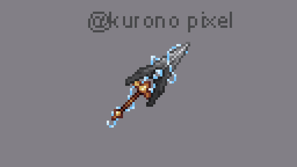 viking_pixel's tweet photo. Sword!!  

I hope you like it!!  

#aseprite #pixelart #gamedev #Minecraft #Terraria #StardewValley #Sword https://t.co/nREgKd55LA