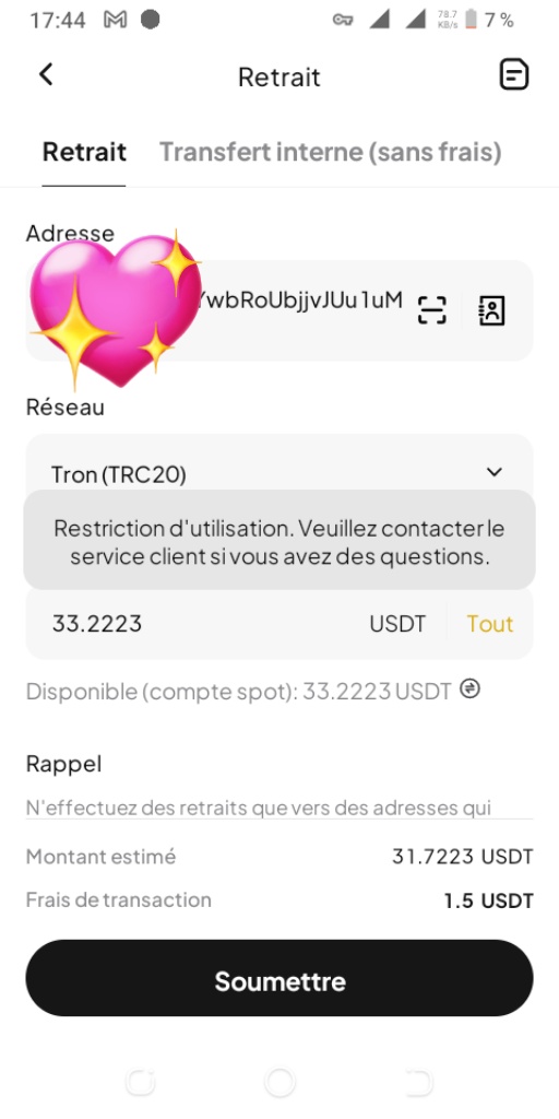thodiapa's tweet photo. @WEEX_Africa Bonjour @WEEX_Official
@WEEX_French @WEEX_Africa

Mon compte  a été bloqué pour des raisons que j'ignore jusqu'ici. Cela date déjà d'un mois.
J'ai contacté l'assistance client mais je n'ai pas eu un retour positif de leur part.

Je vous prie de bien vouloir m'aider 🙏 https://t.co/SCN4ZV5H7W