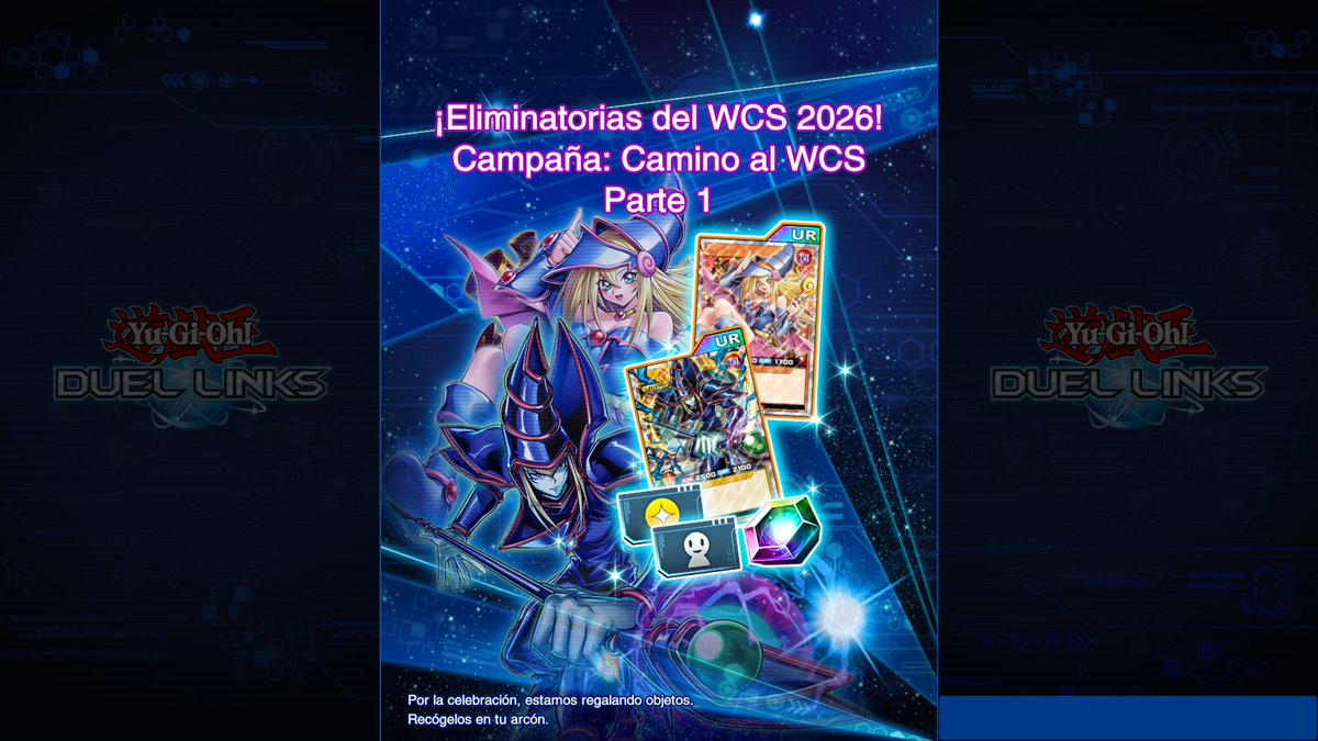 YadenSword's tweet photo. Nueva campaña de Eliminatorias del WCS 2026 en Duel Links!!!!
#YuGiOh #DuelLinks #RushDuel https://t.co/eEKflEanY4