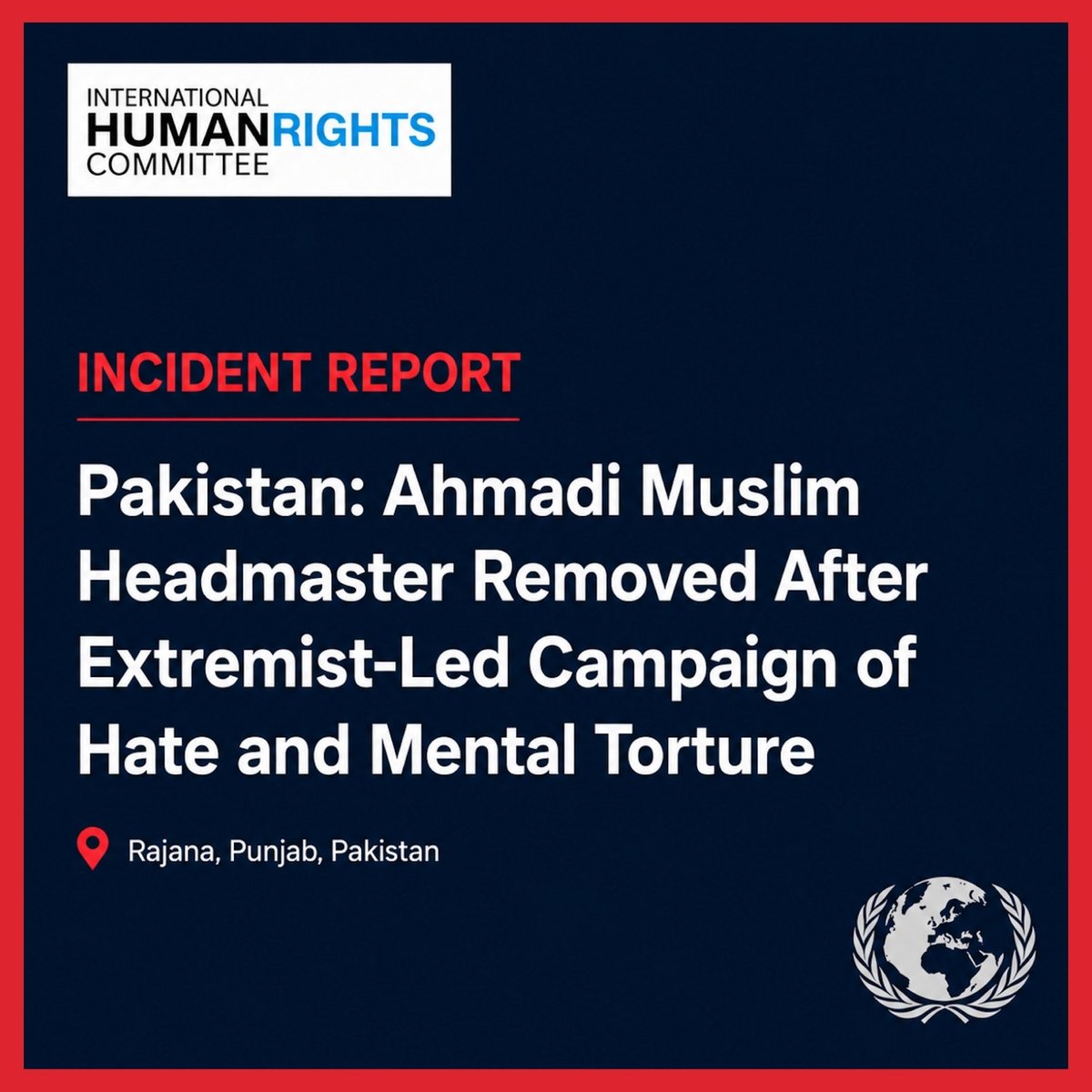 International Human Rights Committee (IHRC) tweet media
