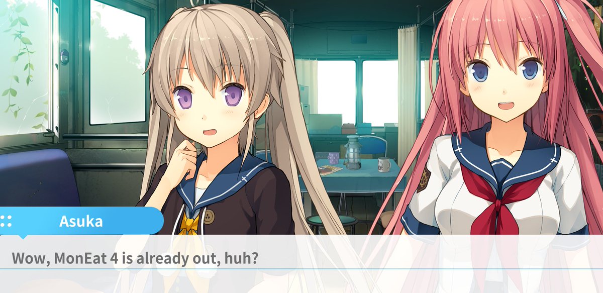 this game just carbon dated itself (monhun 4 was a 2013 title, aokana ...