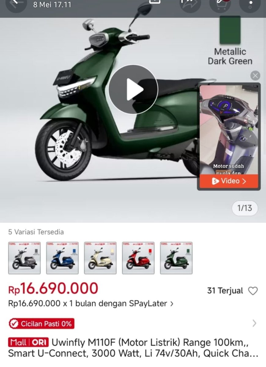WFN_Gank's tweet photo. Februari: 14jt
Mei : 16jt

Gece juga naek harga motor listrik ya.. 
Apa gara-gara BBM naik yak🤣 https://t.co/VqKn8Ljmx5