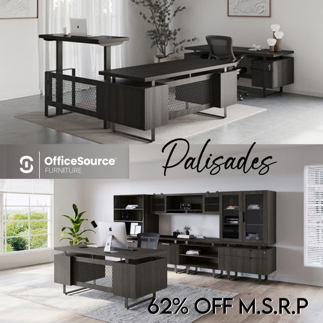 OFWTupelo's tweet photo. 📢📢📢Save big on this modern, industrial collection! 
All pieces are 62% off the list price, meaning huge savings for you and a huge upgrade to your office! 
🤩🤩🤩 https://t.co/qWLbNxqfUb