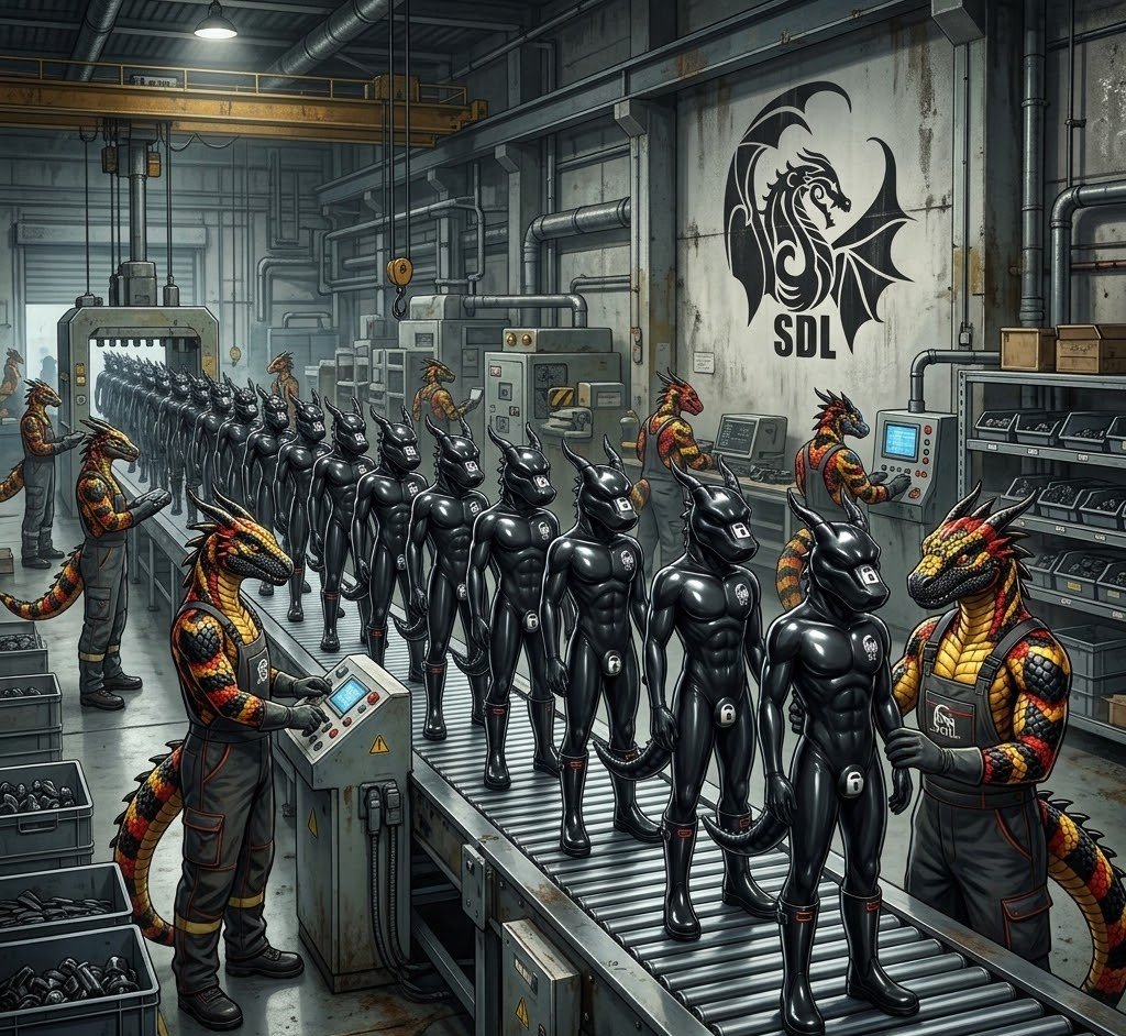 EchoGShep's tweet photo. Civilian status is being phased out. Your name is gone, Now just known as a barcode number. Your future is uniform, polished, and perfectly obedient. Every citizen will be processed, sealed, and reassigned as a highly submissive dragon drone.

Submit, service is the future. https://t.co/QBqXeyVSj0