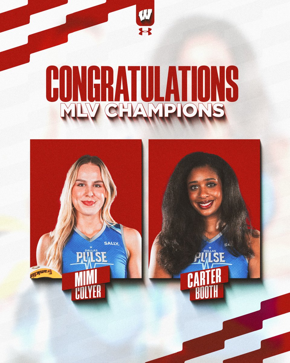 Congratulations to our MLV Champions Mimi Colyer and Carter Booth!!