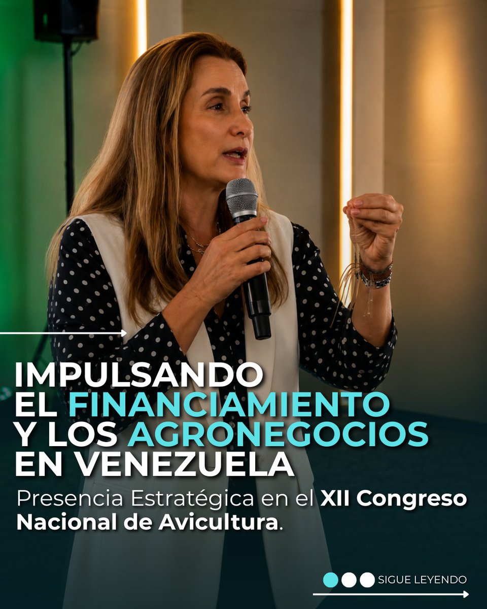 B0LPRIAVEN's tweet photo. En el marco del XII Congreso Nacional de Avicultura.@fenavidevenezuela, BOLPRIAVEN reafirmó su compromiso con el sector a través de una participación liderada por nuestra Presidente, la Ing. Ibelisse Suárez, y el Ing. Jonangel Bolívar. https://t.co/zNbw1TxDW7