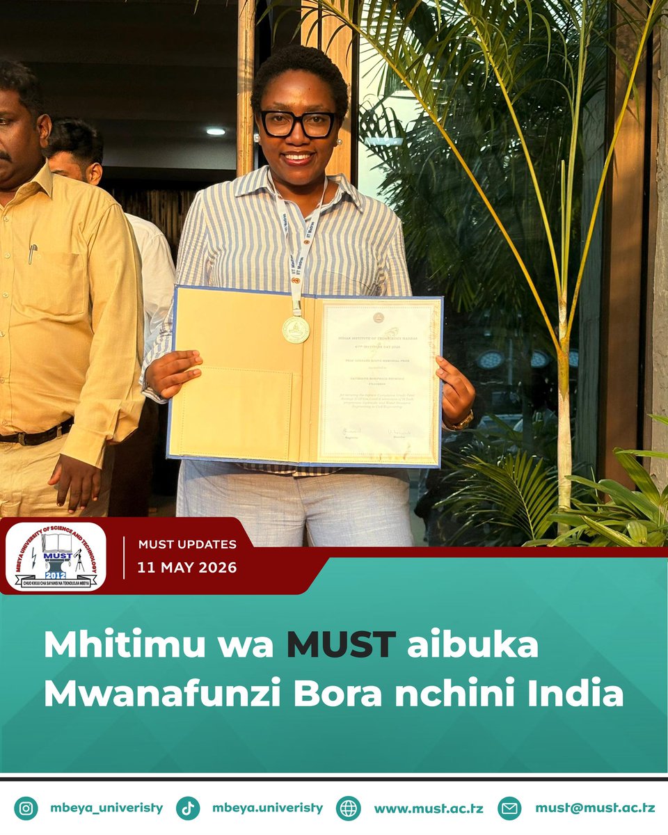Mbeya University of Science and Technology tweet media