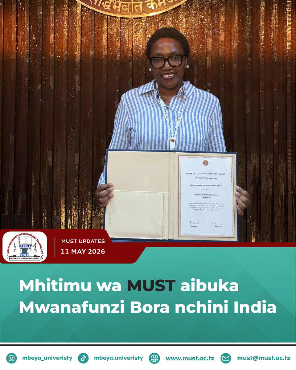 Mbeya University of Science and Technology tweet media
