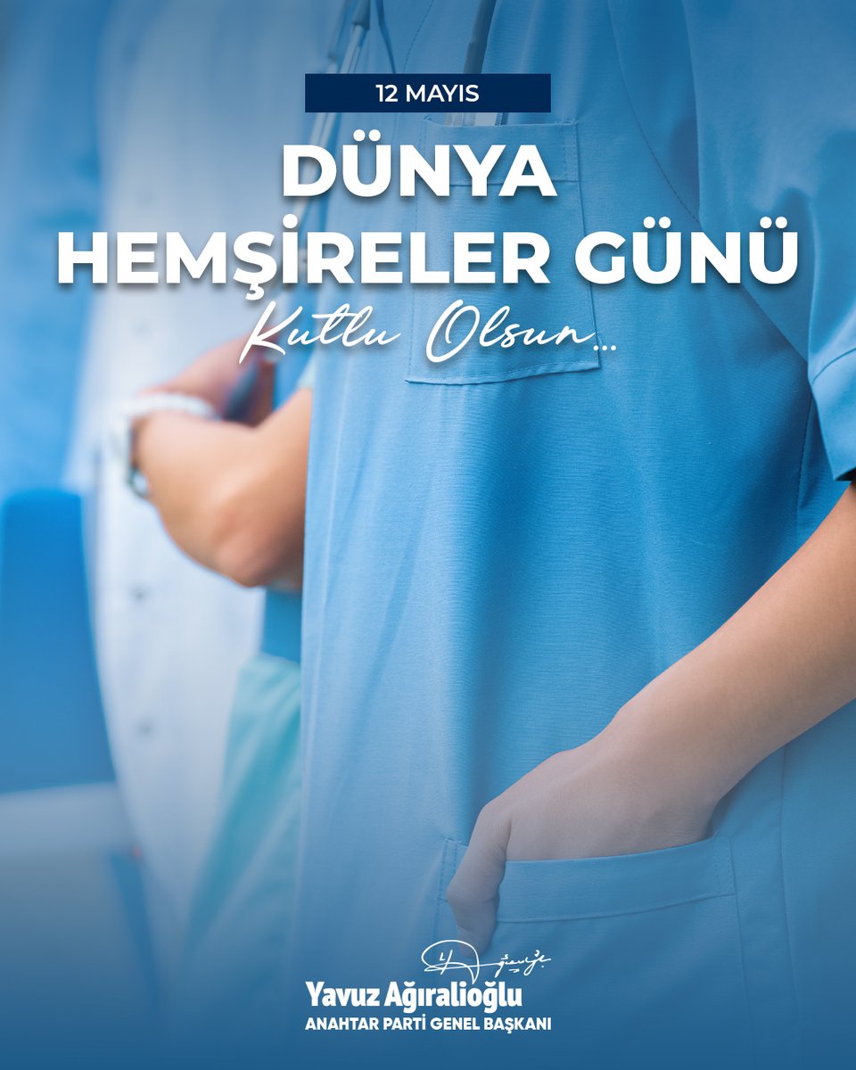Şefkatiyle hastaları yalnız bırakmayan ve iyileşmelerine katkı sunan hemşirelerimiz, sağlık sistemimizin en kıymetli emekçilerindendir.

Gece gündüz fedakârca görev yapan tüm hemşirelerimizin Hemşireler Günü’nü kutluyor; görevi başında hayatını kaybeden sağlık çalışanlarımızı