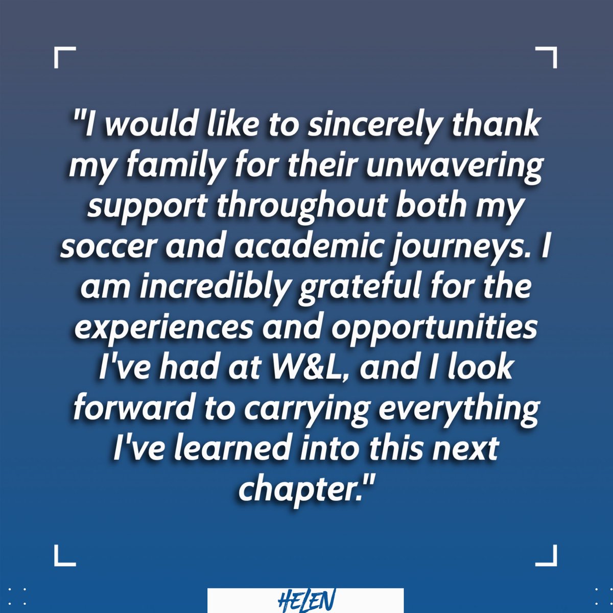 W&L W Soccer tweet media