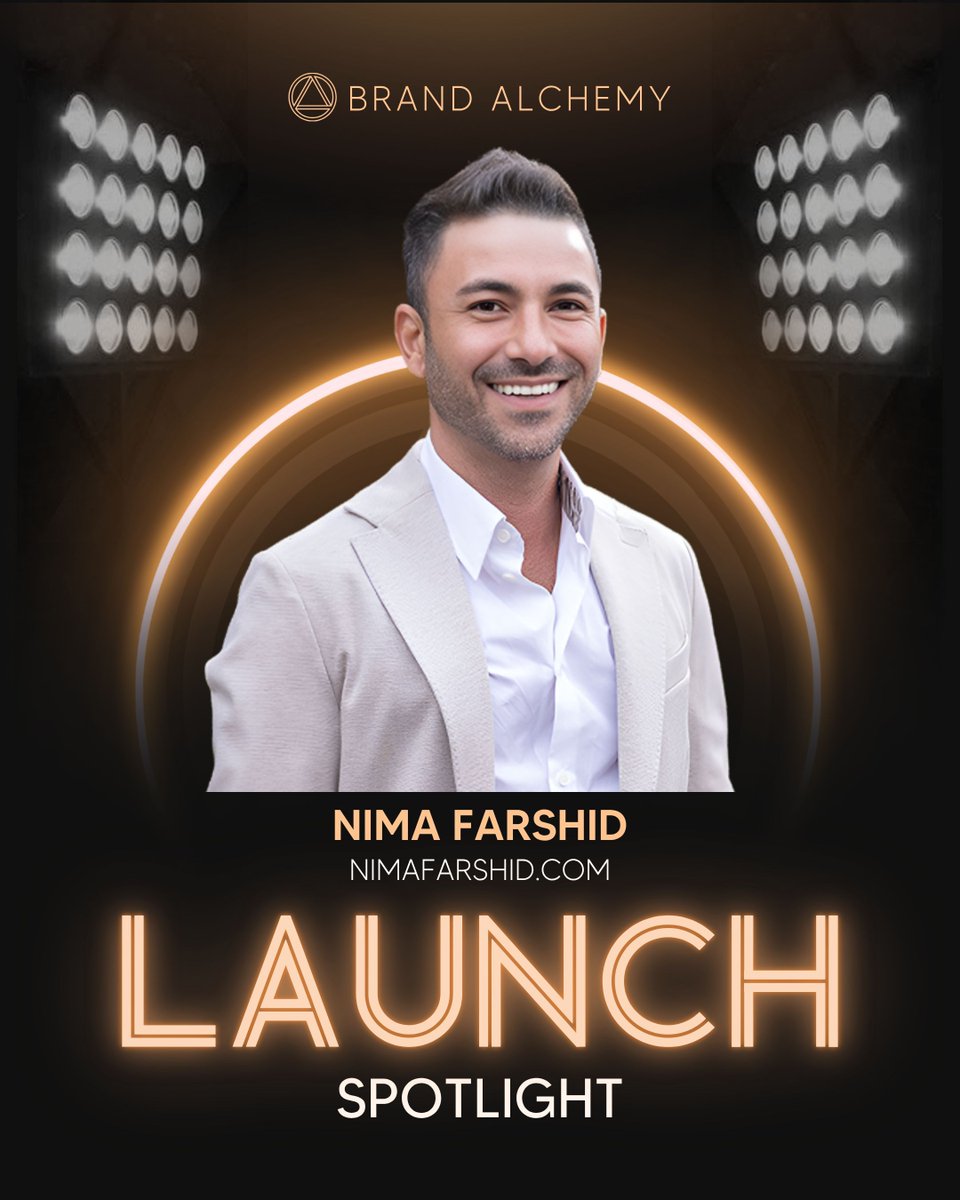 brandalchemyio's tweet photo. Official launch of Dr. Nima Farshid’s new brand &amp; platform bridging science, healing, and consciousness.

https://t.co/bxZQA5pke7

#BiofieldScience #SelfHealing https://t.co/I0muYRYMAy