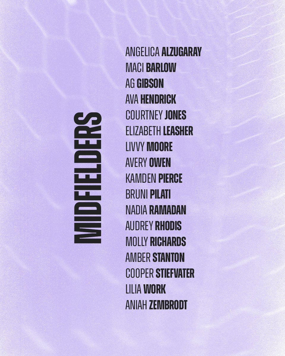 LouCityAcademy's tweet photo. Introducing our 2026 @USLWLeague team 🥁

This group of 47 college athletes and academy standouts will represent #RacingLou in the pre-professional league this summer.

🔗 https://t.co/JSWvi8N0sm https://t.co/5DzIeAq3lg