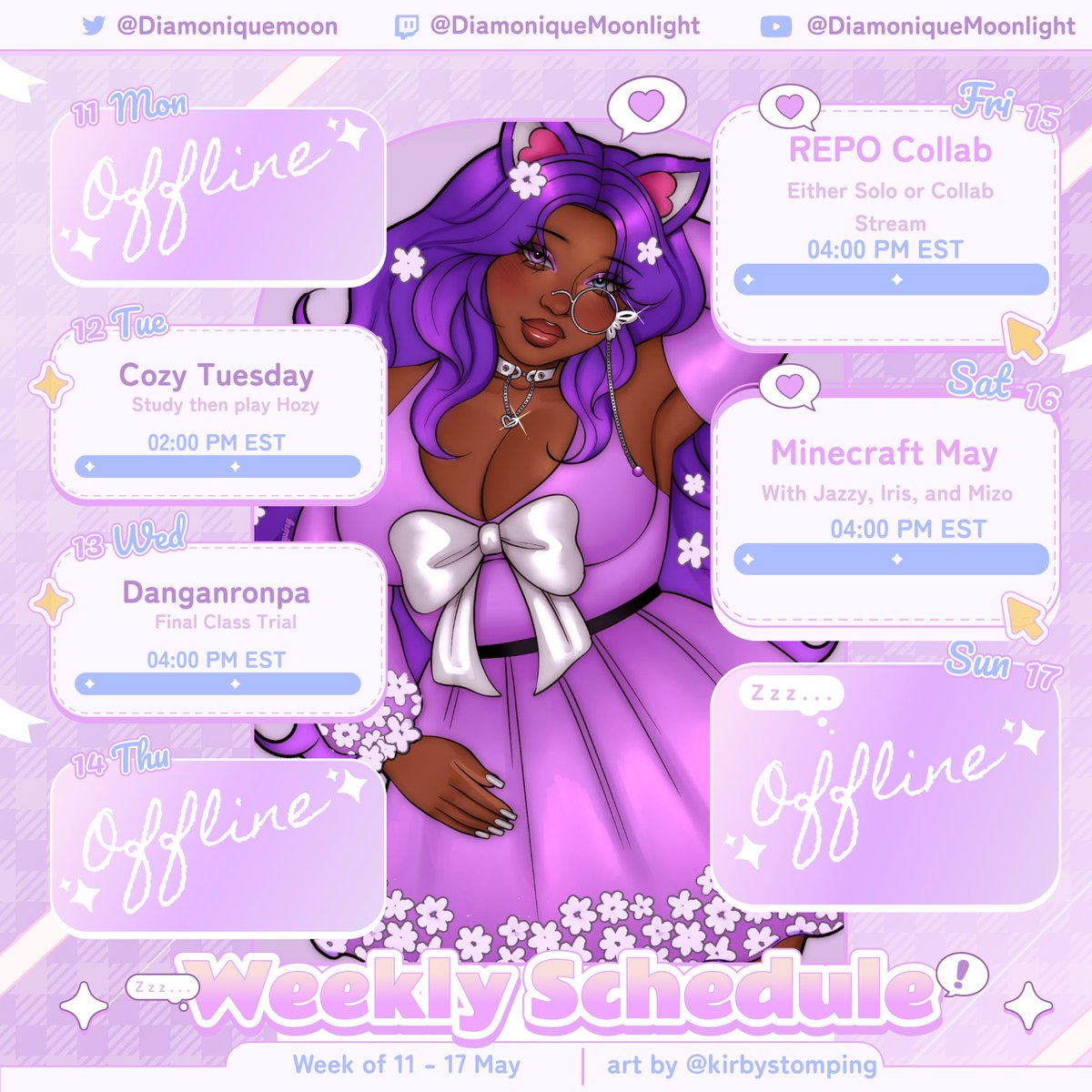 Diamonique Moonlight 💎🐺🌙 tweet media
