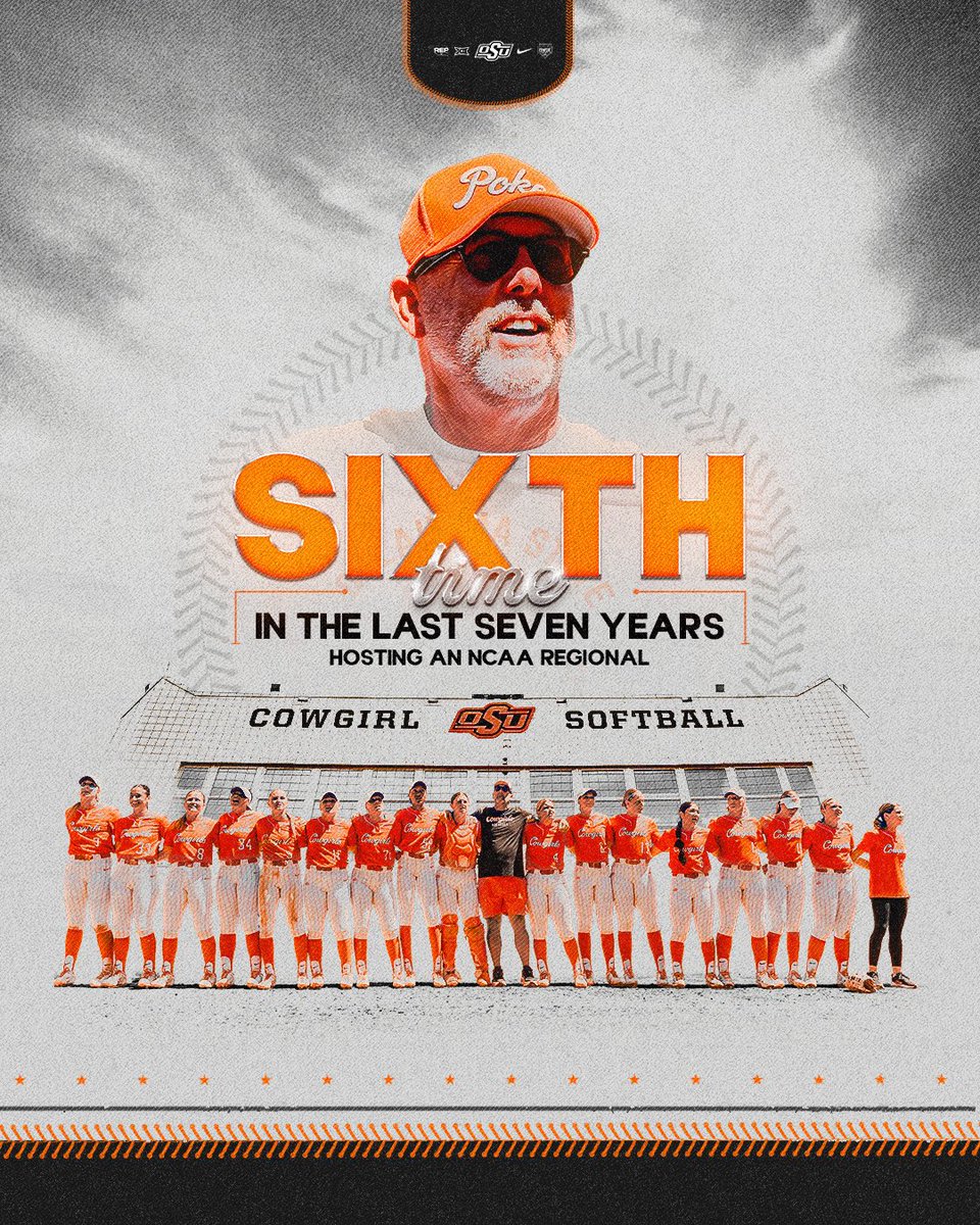 cowgirlsb's tweet photo. The standard. 

We’ve earned a top 16 seed in six of the last seven NCAA Tournaments under @OSUcoachG 🤠 

#GoPokes https://t.co/tZDtM01cqE
