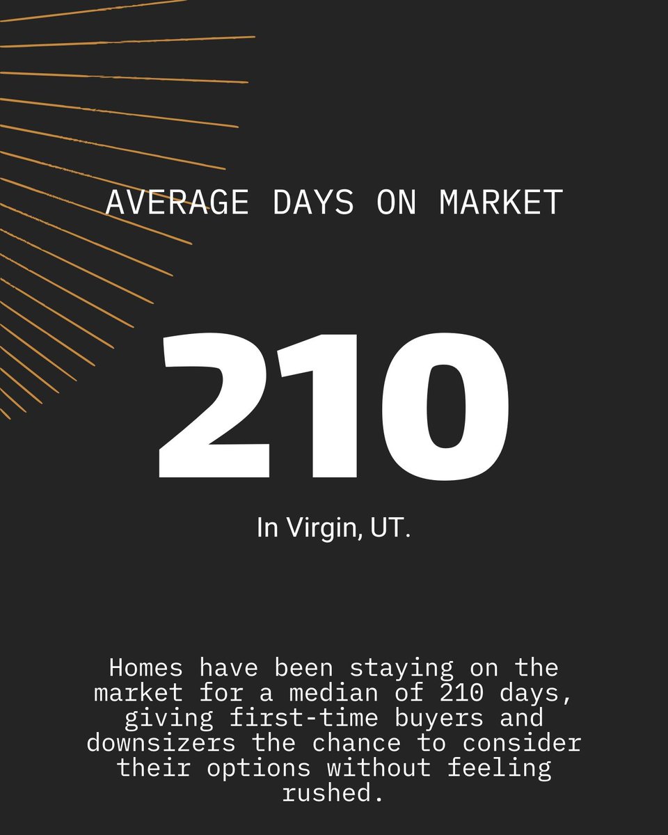 RitzmanTeam's tweet photo. Exploring Virgin, UT? 9 homes are active (avg $949K) at $385/sq. ft. With 16.2% seeing price drops, there’s room to negotiate! DM me to get started. #VirginUT #RealEstate #InvestmentOpportunity https://t.co/gahk5pAzBe