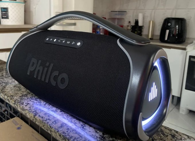 tabarato_br's tweet photo. 🔥 SOM EXTREMAMENTE POTENTE PARA SUA FESTA!

🚨 Caixa de som Boombox Philco Extreme Bluetooth V.5.4 300W PBX01

💸 DE: R$ 1.999
💵 POR: R$ 901
🔗 https://t.co/peZMuHhv50 https://t.co/4zluNCqlfT