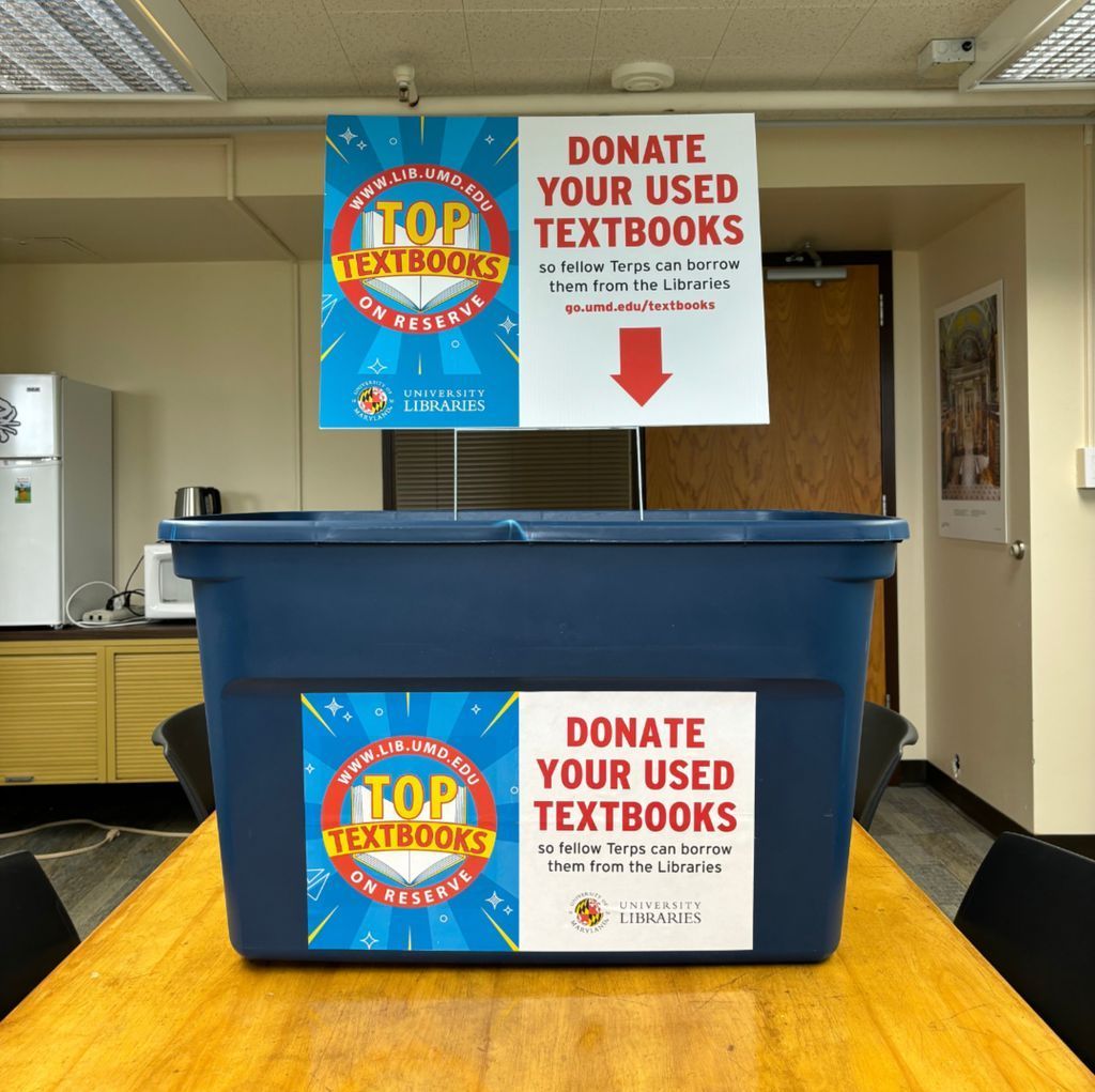 UMD Libraries tweet media