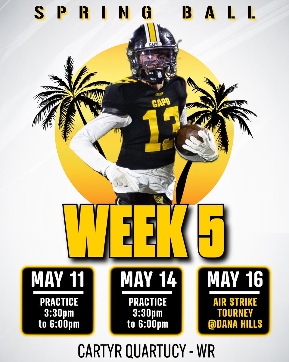 Capo Valley Football tweet media