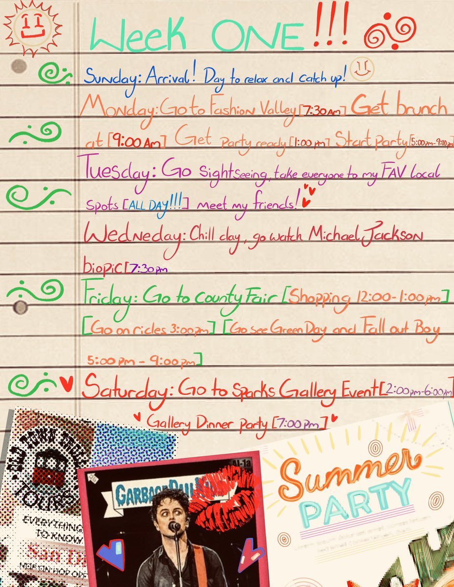 [WEEK ONE]