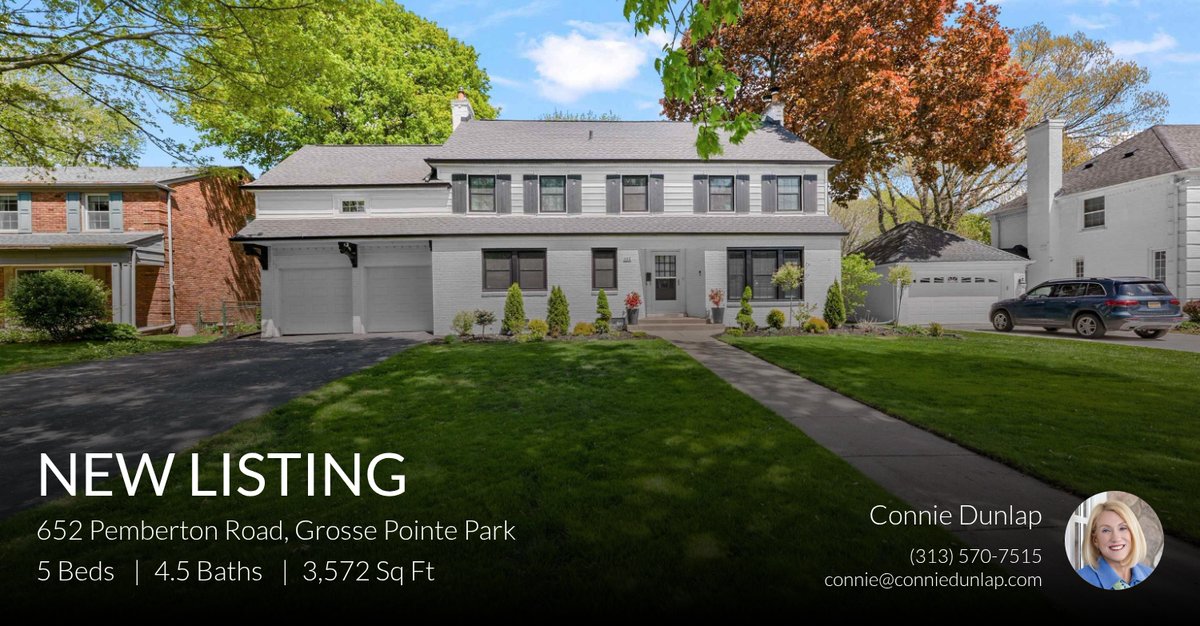 DunlapConnie's tweet photo. 📍 New Listing 📍 Take a look at this fantastic new property that just hit the market located at 652 Pemberton Road in Grosse Pointe Park. Reach out here or at (313) 570-7515 for more information!

Listed by Mark Monaghan

Connie D... https://t.co/bwP2Xlxj3M https://t.co/BpCEhB5516