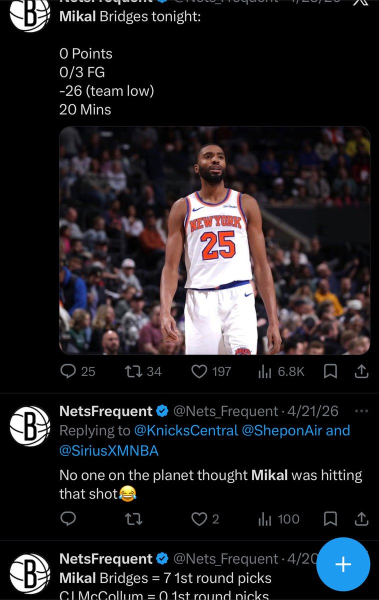 Mitchell Robinson Lover tweet media