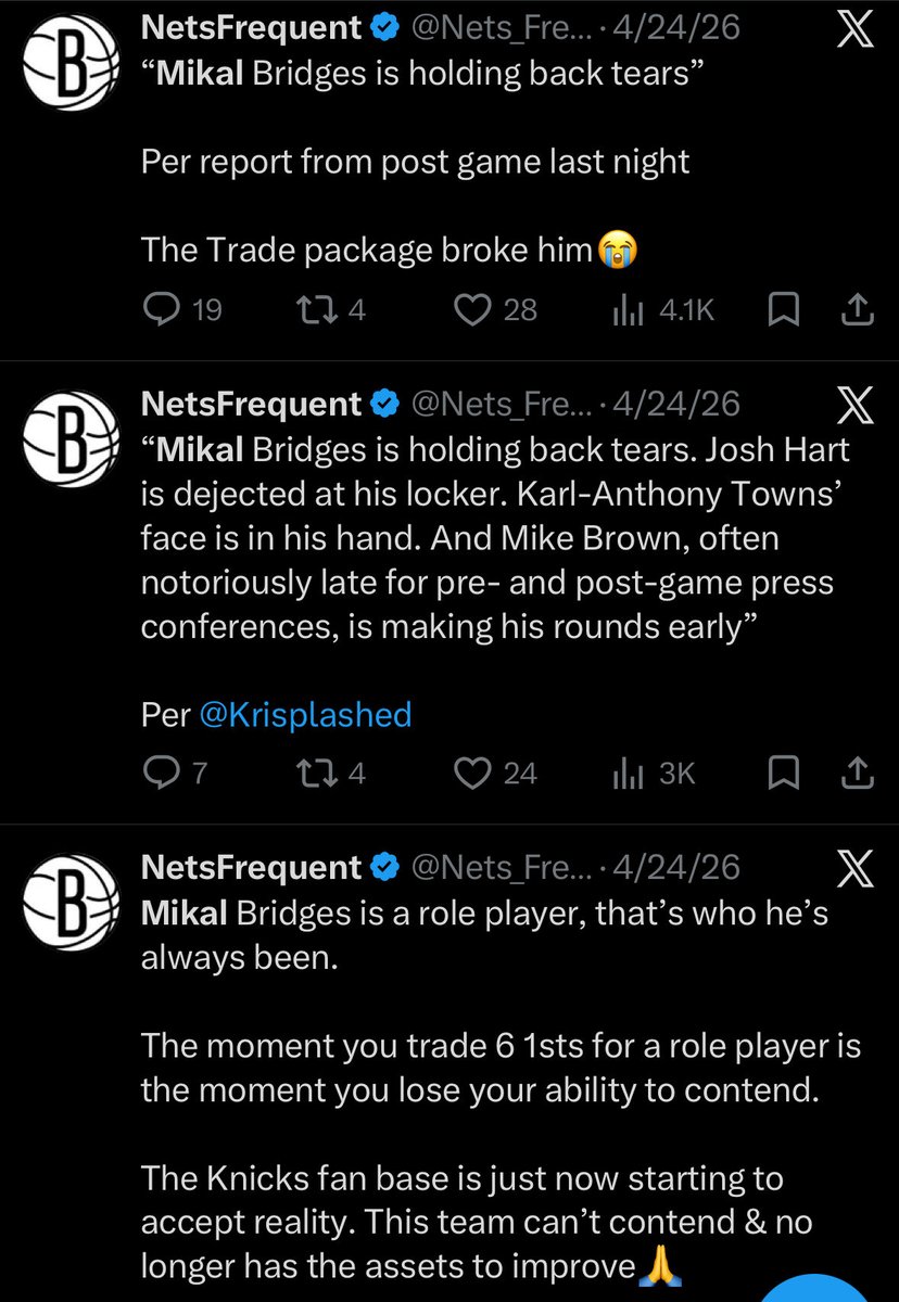 Mitchell Robinson Lover tweet media