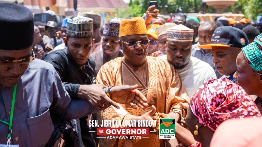 BelloMuham89031's tweet photo. His Excellency Bindow Jibrilla declares his intention to run for Adamawa State Governor under the platform of ADC at his country home in Dougirei, Yola. https://t.co/IndklGX1tH