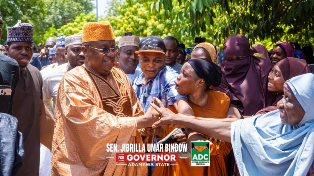 BelloMuham89031's tweet photo. His Excellency Bindow Jibrilla declares his intention to run for Adamawa State Governor under the platform of ADC at his country home in Dougirei, Yola. https://t.co/IndklGX1tH