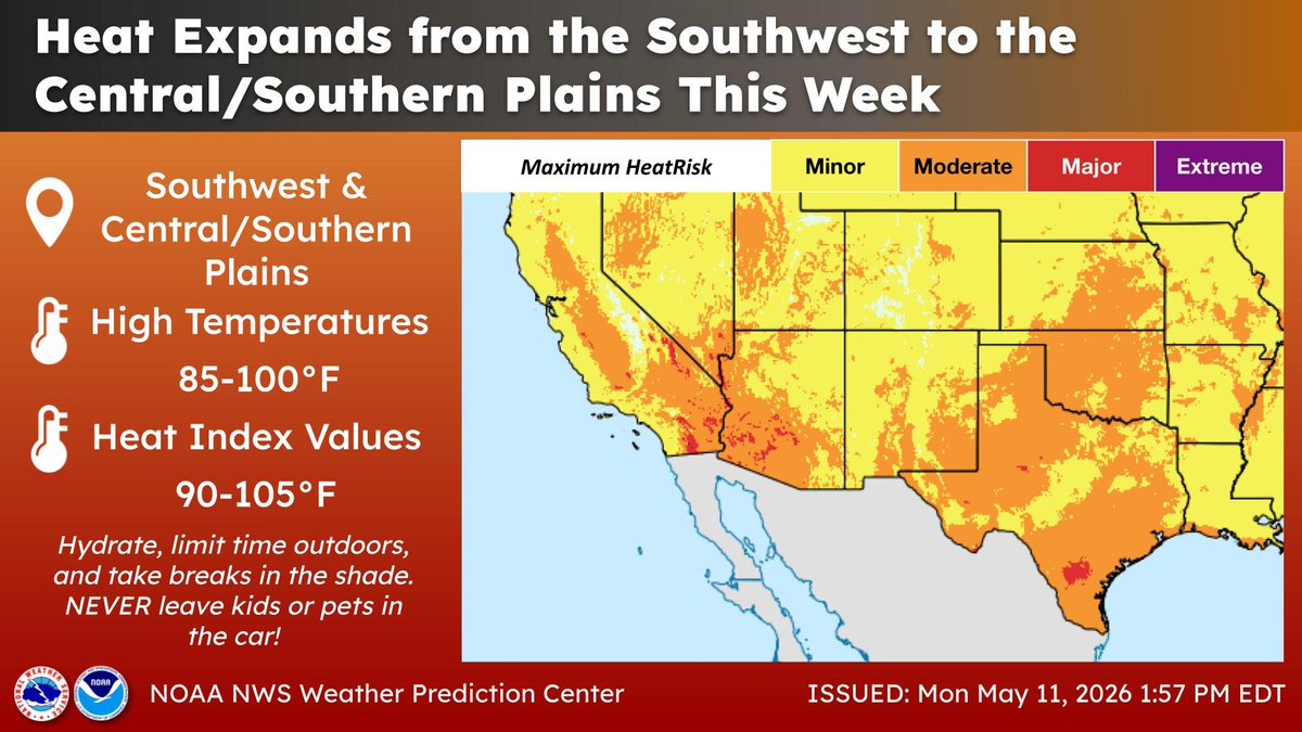 NWS Weather Prediction Center tweet media