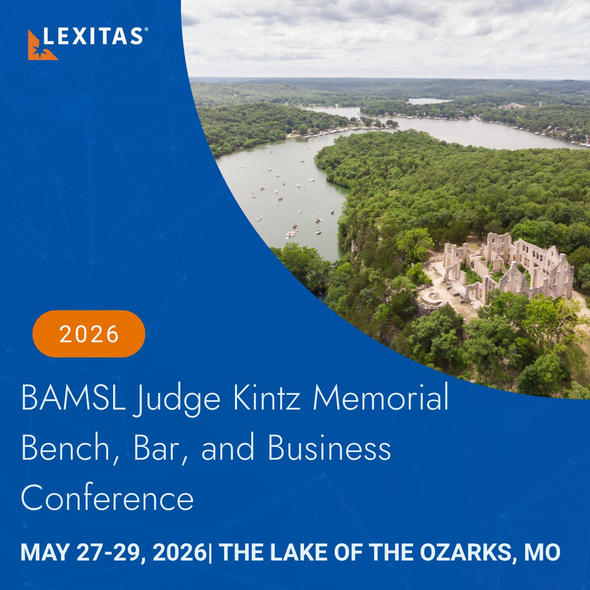 LexitasLegal's tweet photo. We are heading to BAMSL.
A great opportunity to connect with attorneys, judges, and peers across the legal industry!
May 27β29 at Camden on the Lake Resort.
Event details: https://t.co/19Gui97zj7
#BAMSL #LegalIndustry #LegalNetworking #LitigationSupport #LegalEvents https://t.co/MEikFP4jRD