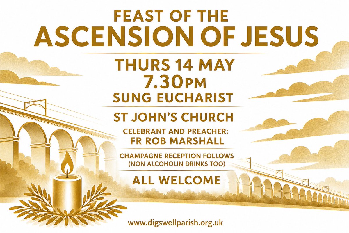 DigswellParish's tweet photo. #AscensionDay #Eucharist #WelwynGardenCity https://t.co/f2G8xlJ3Ii