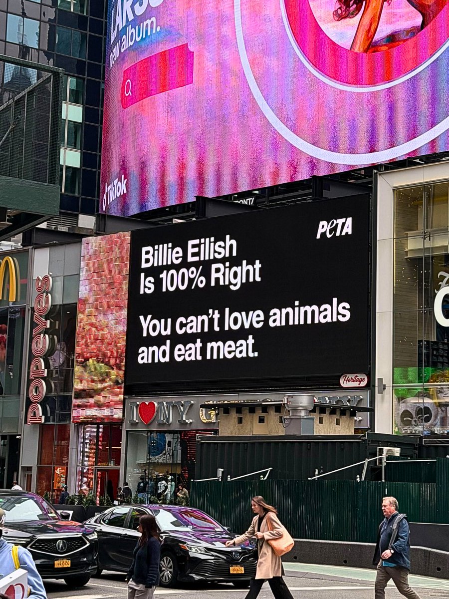 PETA tweet media