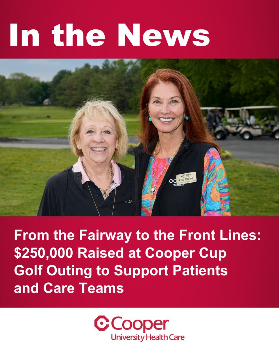 Cooper University Health Care tweet media