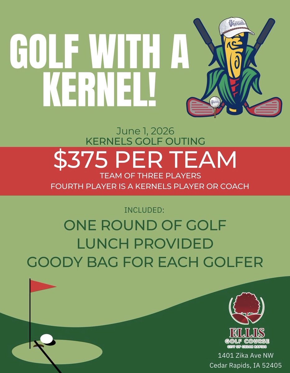 Cedar Rapids Kernels tweet media