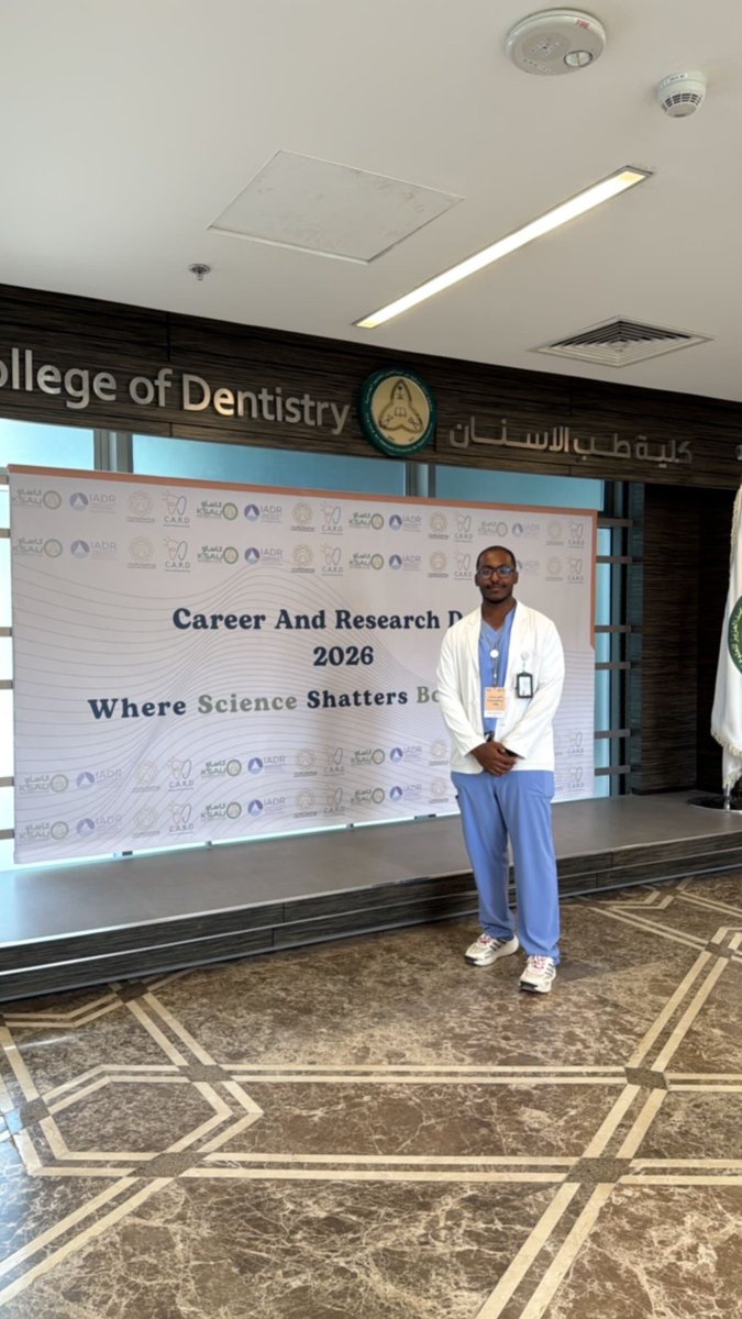 Ionlyb11's tweet photo. Honored to be the Oral Presentation Leader at Career and Research Day 2026.

A truly inspiring experience filled with innovative research, great discussions, and brilliant minds. Grateful to be part of it.

Special thanks to our leaders 👏🏾❤️
#CARD2026 https://t.co/mOWEoFj0Cf