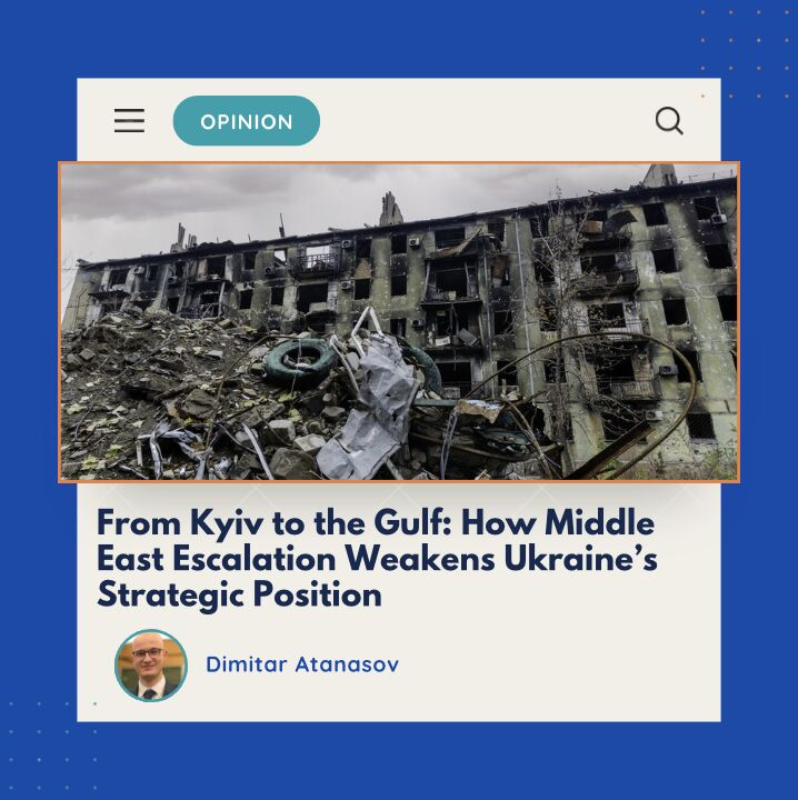 hagueresearch's tweet photo. Is the war between the United States, Israel and Iran unintentionally handing Moscow a strategic advantage in Ukraine? What happens to Ukraine’s air defences when American interceptor missiles and military resources are redirected to the Middle East? And how might soaring oil and gas prices triggered by the Middle East conflict strengthen Russia’s war economy and weaken Western leverage?

Find the full article by Dimitar Atanasov here
https://t.co/sB3adV39LY