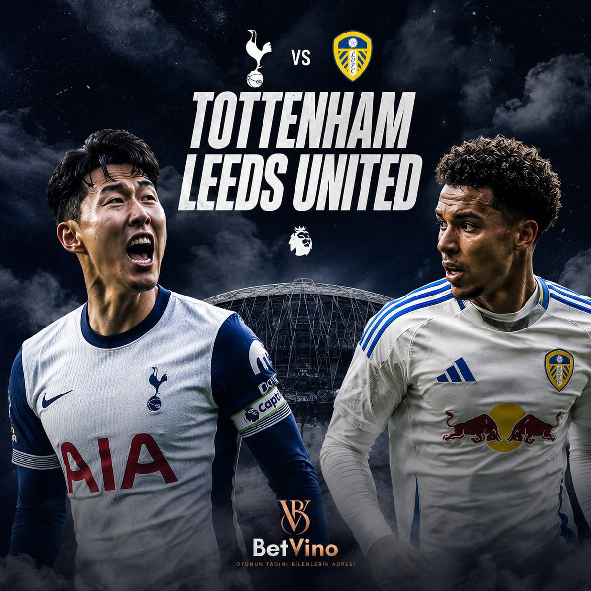 Vinoguncel's tweet photo. 🏆 Premier Lig'de sahne şimdi onların!

➡️Tottenham Hotspur 󠁧󠁢󠁥󠁮󠁧󠁿🆚 Leeds United
➡️11.05.2026 | 22:00

😋 Yüksek tempo, bol pozisyon ve son düdüğe kadar sürecek büyük bir mücadele futbolseverleri bekliyor.

➡️ Büyük mücadeleyi HD izle👉  https://t.co/C8TCD3Daj7 https://t.co/QWNf8Hb6Ro