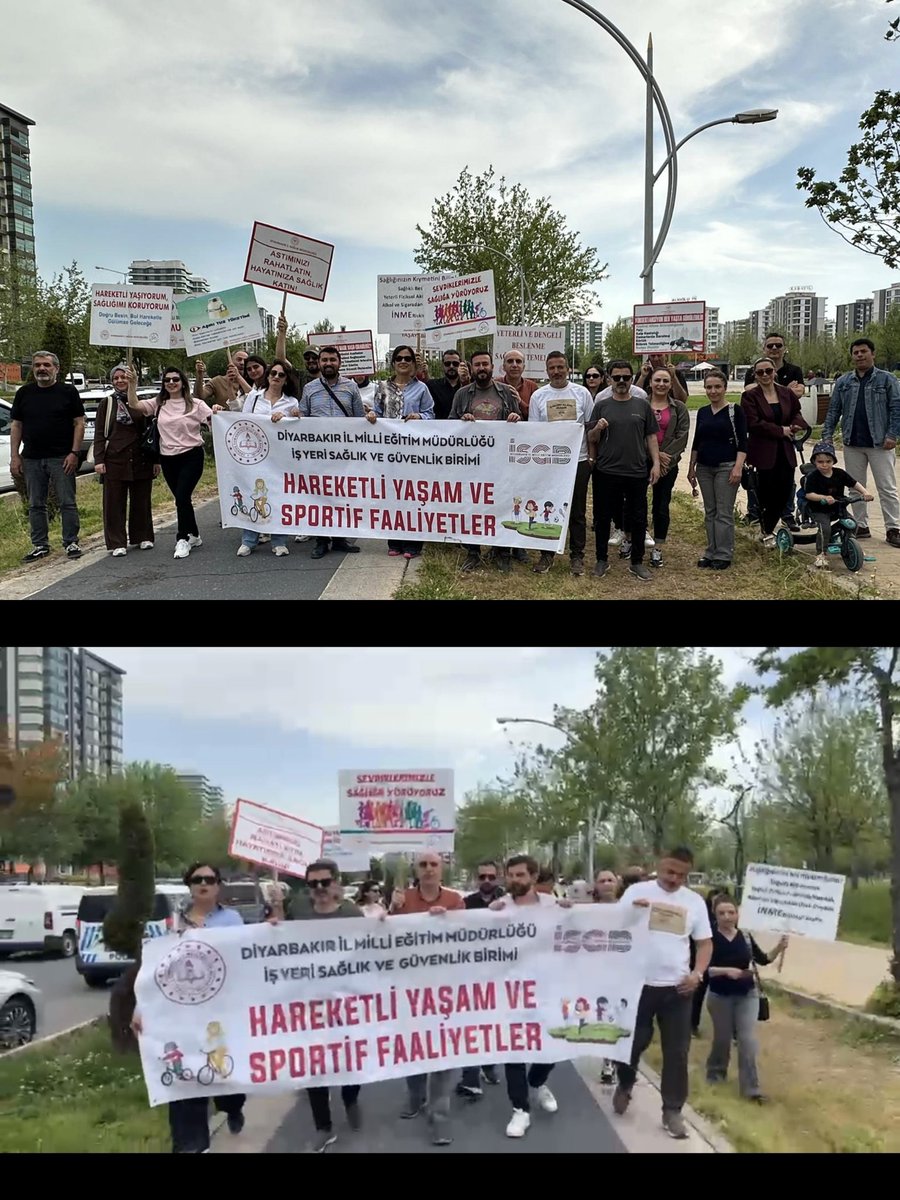 Diyarbakır Hareketli yaşam ve fiziksel aktivite tweet media