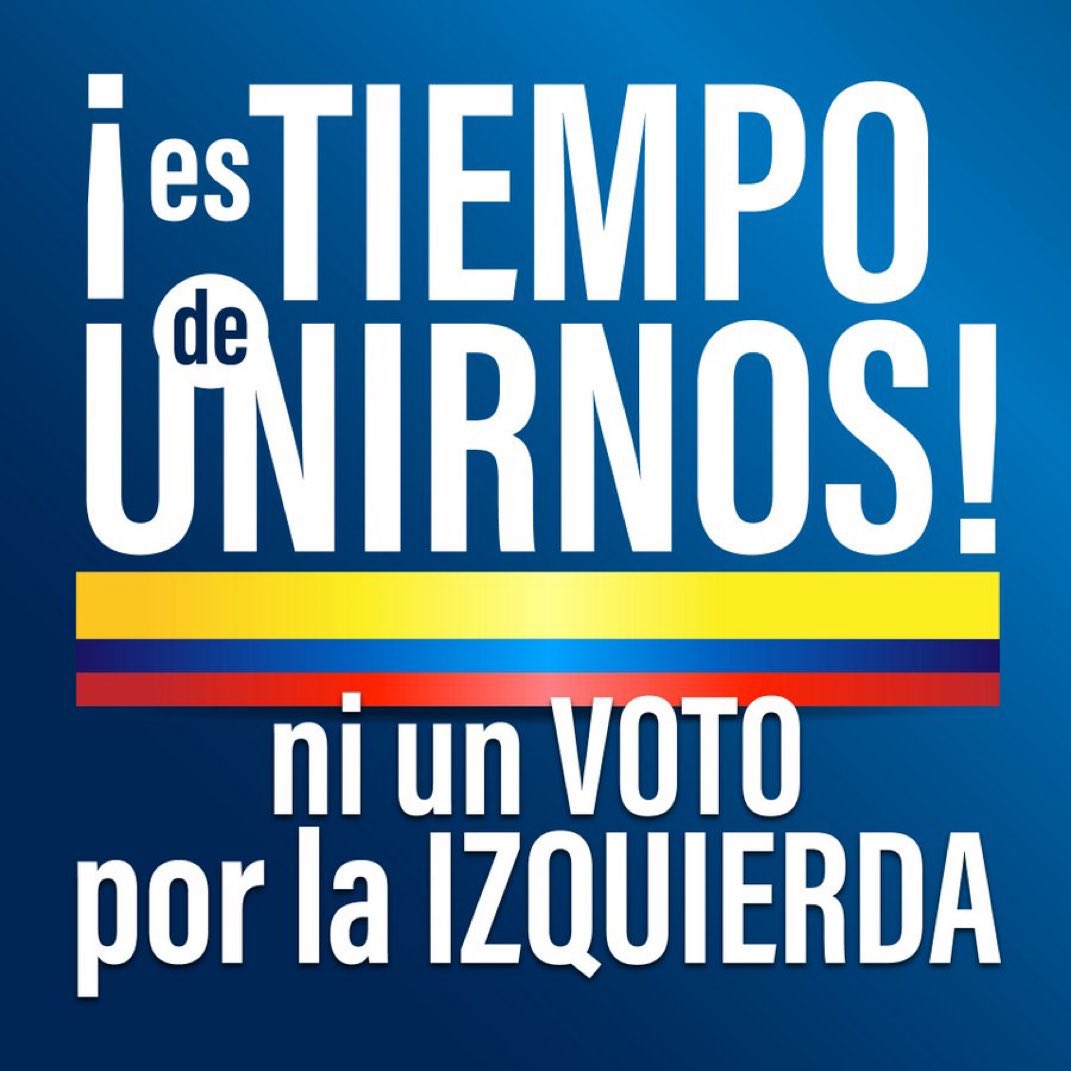 RocioInfantesb's tweet photo. ¡Izquierda nunca más! https://t.co/ePVKxAOQjy