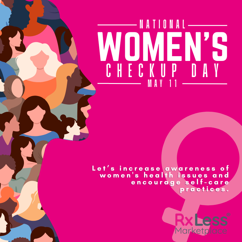 rx_less's tweet photo. Your health checkup matters—but so does affording your meds 💊
Celebrate #NationalWomensCheckupDay by staying on top of your health and your prescription costs. Download the RxLess® app to find real-time savings near you: https://t.co/9gvfQ0oSAK
#WomensHealth #RxLessAssurancePlan https://t.co/3oJiAOZPL3