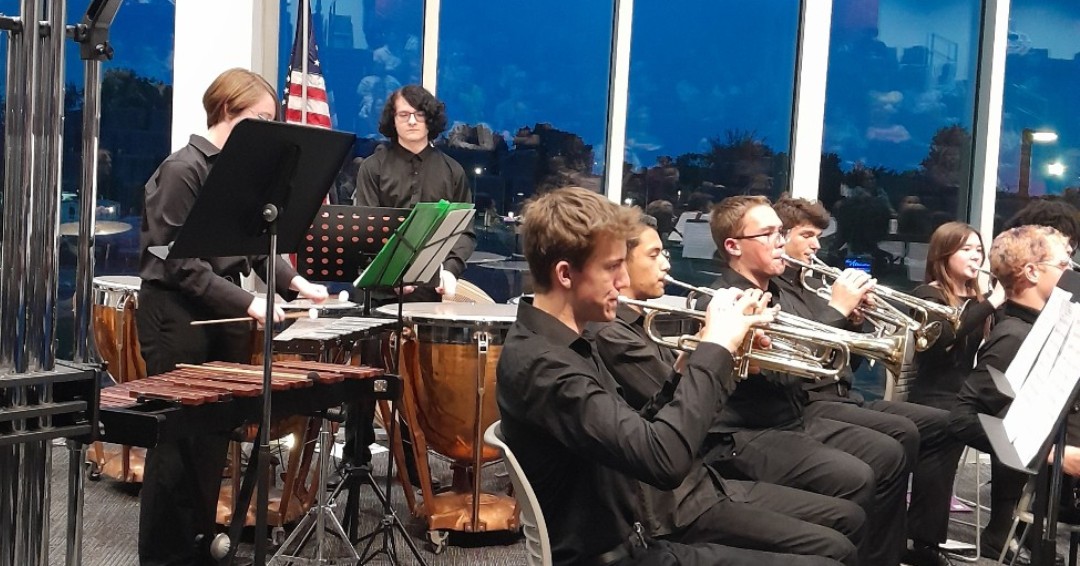 ASCTEAlabama's tweet photo. What a year for ASCTE Band! 🎶 Our April 27 Spring Concert wrapped up a season full of milestones ... our first band room, first Jazz Band, another Superior at MPA, and our first-ever Atlanta competition trip. Proud of these students every step of the way. 💙 https://t.co/N6PqixOkVJ