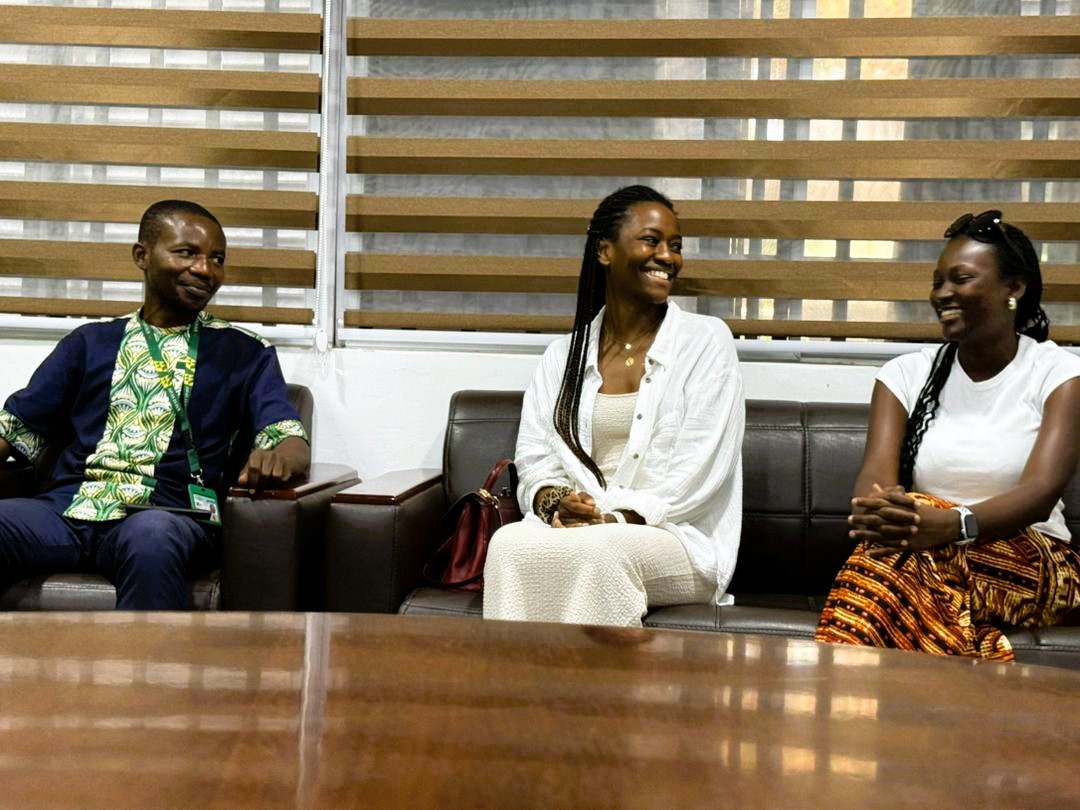 ipo_knust's tweet photo. Prof. Camillus Abawiera Wongnaa led a courtesy visit to the International Programmes Office at KNUST on May 7, 2026, to introduce visiting PhD researchers Esther Amankwah and Funzi Olga Bulisi from Germany.

Read more:https://t.co/OXI6xwcH7B https://t.co/u6SPwrUNxR