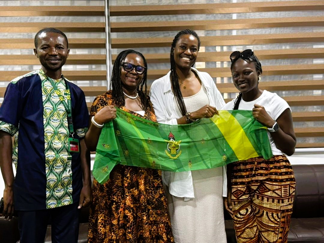 ipo_knust's tweet photo. Prof. Camillus Abawiera Wongnaa led a courtesy visit to the International Programmes Office at KNUST on May 7, 2026, to introduce visiting PhD researchers Esther Amankwah and Funzi Olga Bulisi from Germany.

Read more:https://t.co/OXI6xwcH7B https://t.co/u6SPwrUNxR