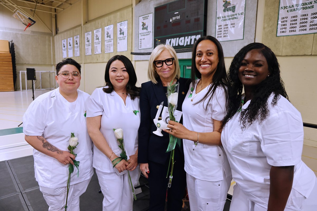 CCRIPresident's tweet photo. During National Nurses Week, I had the honor of celebrating CCRI’s newest nursing graduates at our Pinning Ceremony. As a CCRI alumna and nurse, this moment is always deeply personal to me. RI is gaining an exceptional group of future nurses.

Congratulations, Class of 2026. 💚🩺 https://t.co/FA4aUK3290