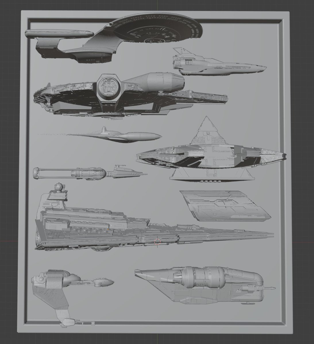 SumoCrafts's tweet photo. Added some more ships, Think im running out of room! https://t.co/abXAzcmOLv