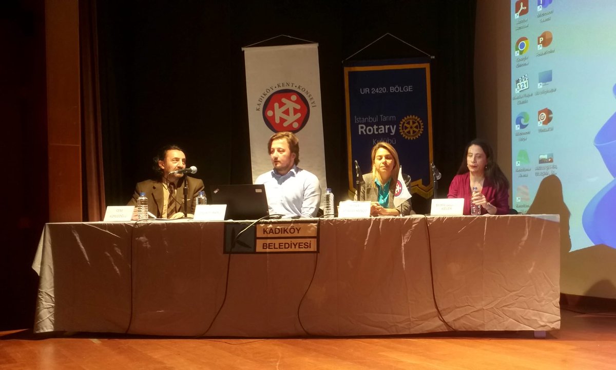 zmoistsb's tweet photo. Kadıköy Kent Konseyi tarafından düzenlenen “Kentte İklim Değişikliğine Uyum” başlıklı panele, Şubemizden Uğur TÜRKELİ katılmıştır.Panelde; dirençli kentler ve su yönetimi başlıkları yanında tarım, hayvancılık ve gıda sektörleri; bu alanlarda enerji ve su kullanımı ele alındı. https://t.co/Qo6qpRcyNF