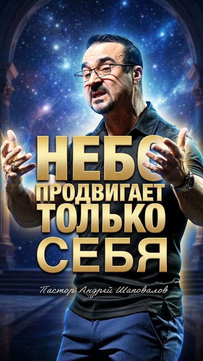 PastorAndrey's tweet photo. «НЕБО ПРОДВИГАЕТ ТОЛЬКО СЕБЯ» Пастор Андрей Шаповалов 

Проповедь «Трон, который Небо не разделит с тобой»

https://t.co/Nu5ob6uTbK? https://t.co/bEiyX2btY6