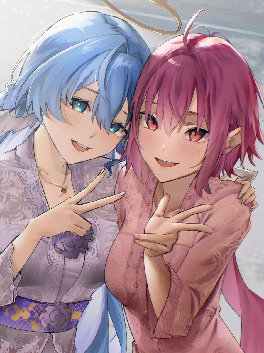 junartstyle's tweet photo. Robin in kebaya with my oc 😋
#Robinhsr #HonkaiStarRail https://t.co/Q2Y7u4sCEc