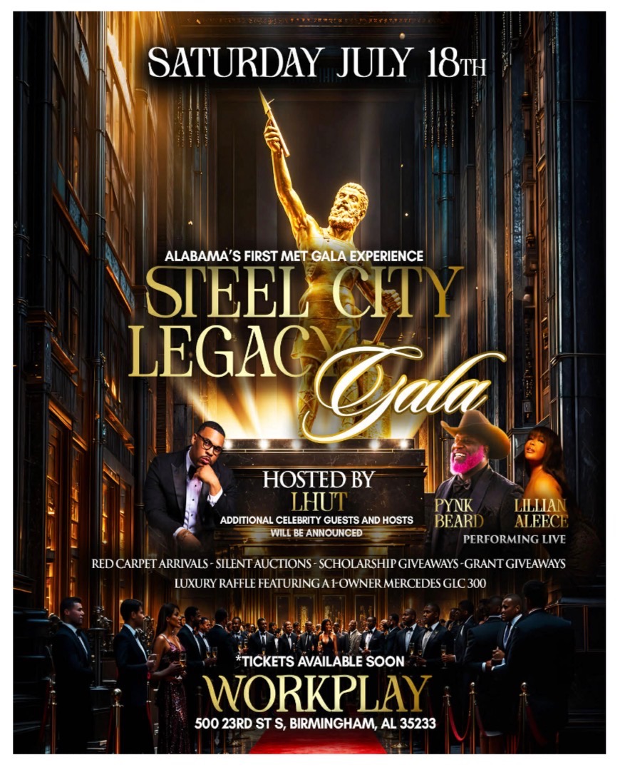 ChaundraDavis's tweet photo. Alabama's first Met Gala. Steel City Legacy Gala!Stay tune July 18th tickets available soon! #hotinbirmingham #met gala https://t.co/VJLmCm16g6