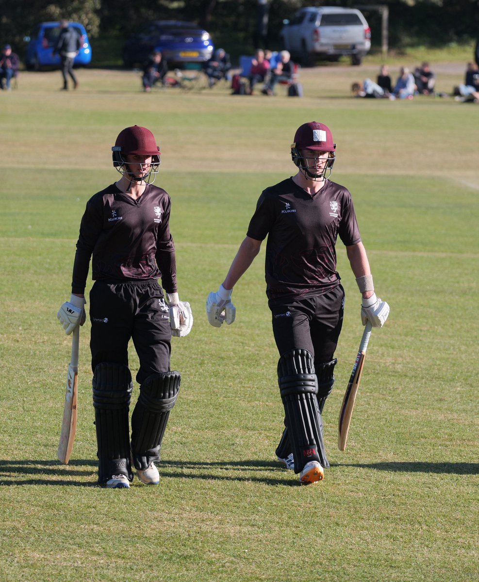 SomersetCCC's tweet photo. Somerset finish their 20 overs here in Exmouth on 174/4.

Bertie Michael top scored with an impressive 83* 👏

Scorecard: https://t.co/WI8nEkLLBd

#DEVvSOM #YouAreSomerset https://t.co/L72ldVJJG7